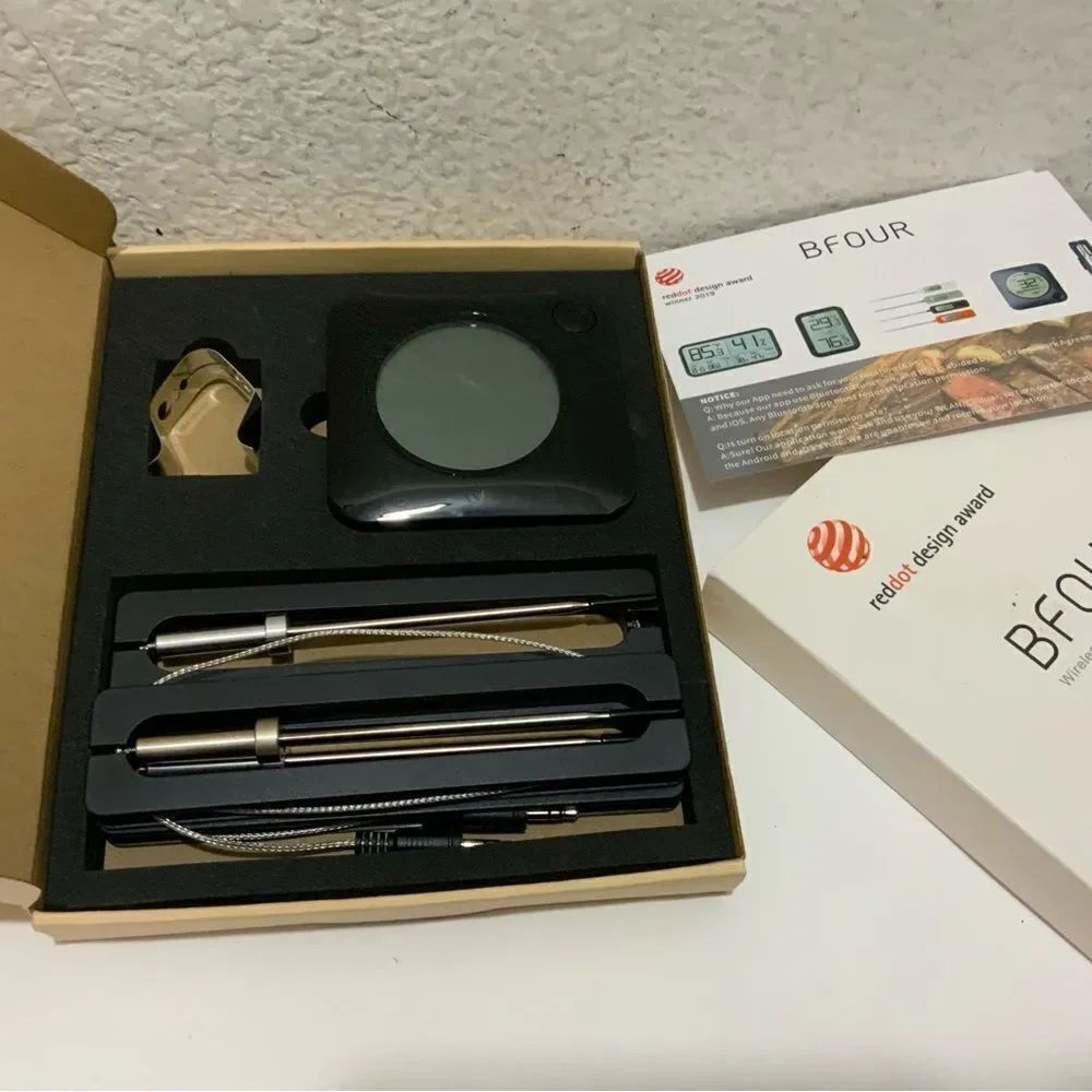 Brand New BFOUR Meat Wireless Bluetooth Digital Meat Thermometer